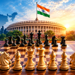 ६४ चौकटी, ३२ सोंगट्या आणि राजकारणाचा बुद्धिबळाचा पट